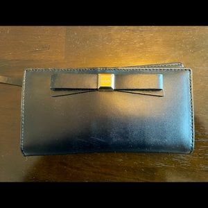 Kate Spade Black Bifold Wallet